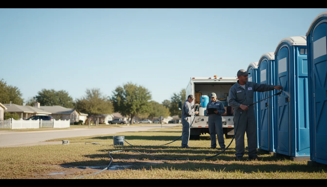 Long-Term Portable Toilet Rental in Ponca, AR near me